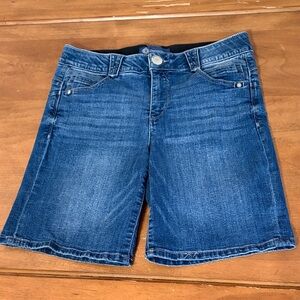 Democracy Absolution  Blue Bermuda Jean Shorts Size 8